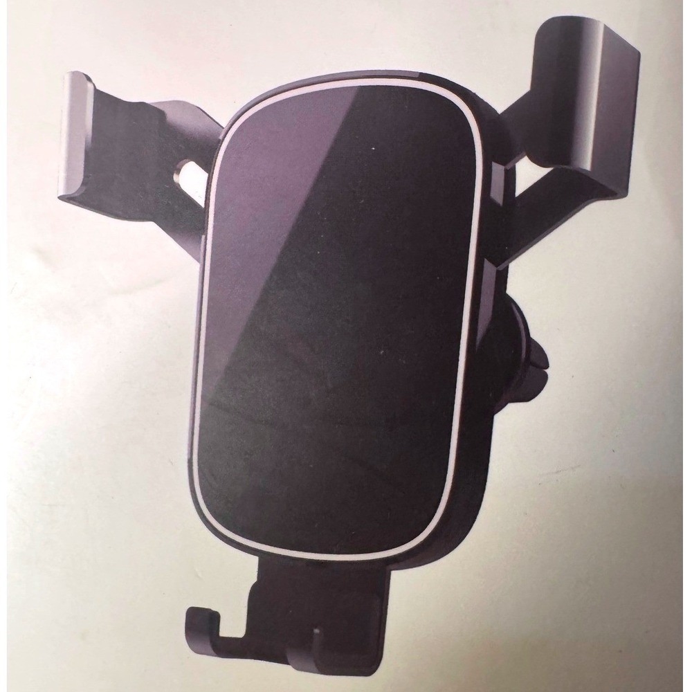 YSD-29 Gravity Linkage Car Mount Phone Holder Air Vent Clip Black Silver NEW